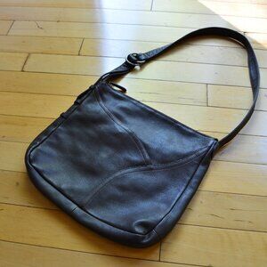 J. JILL Leather Brown Purse Bag